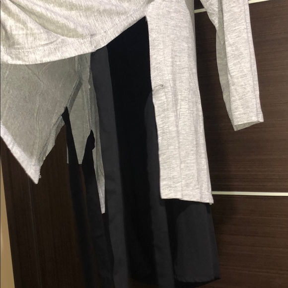 Pebble and Stone double layer with ties blouse - Picture 2 of 6